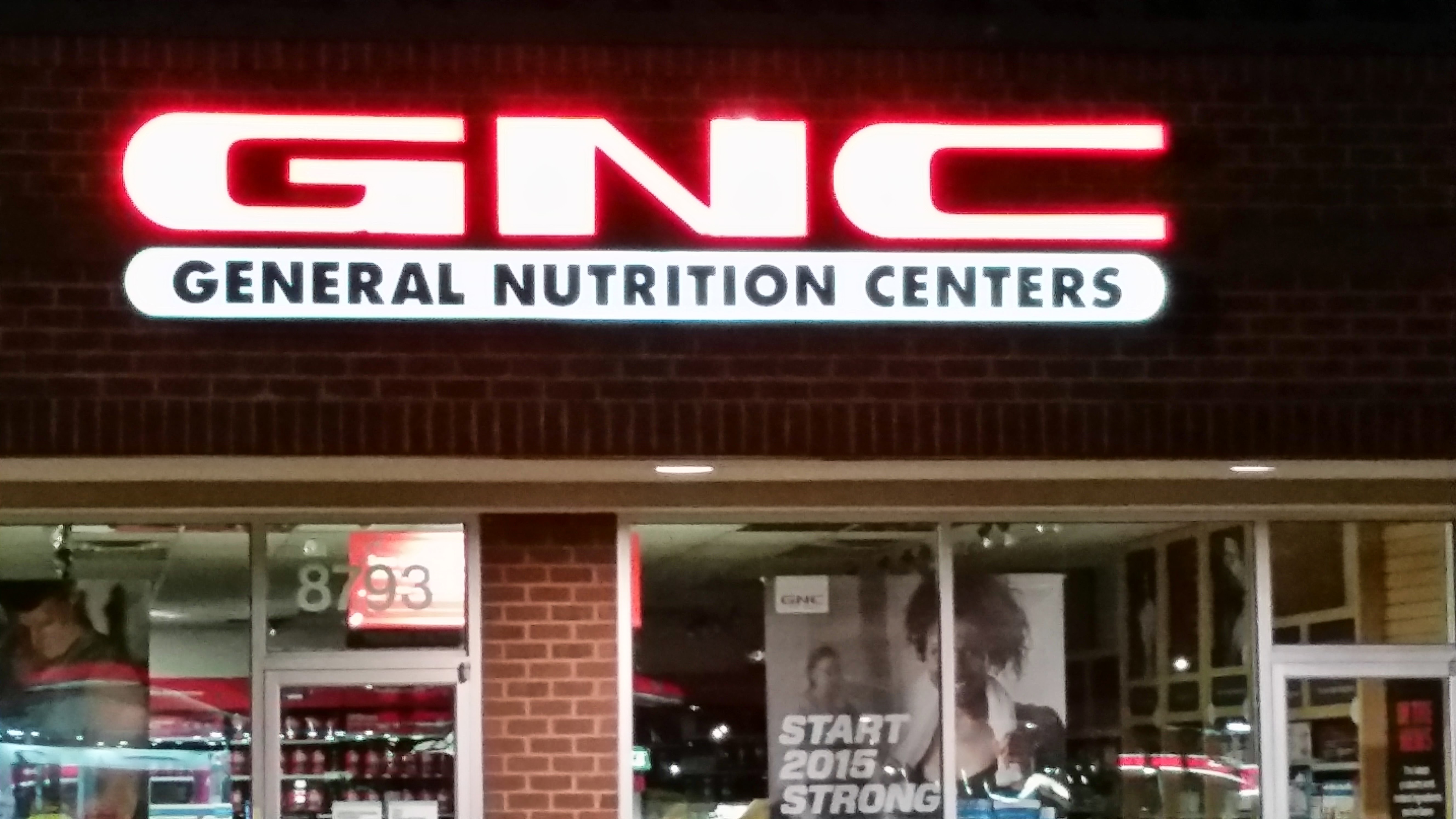 GNC Illuminated Channel Letters