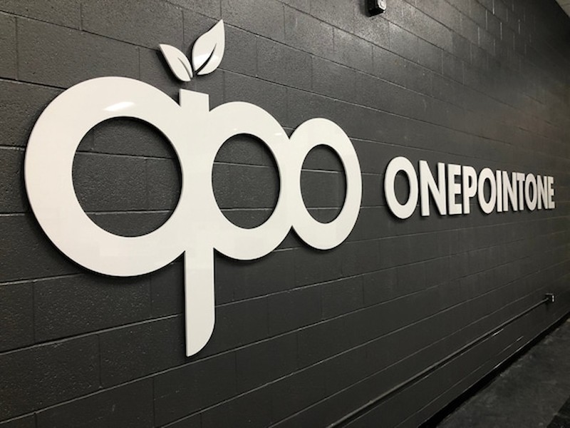 Acrylic & Metal Lobby Signage