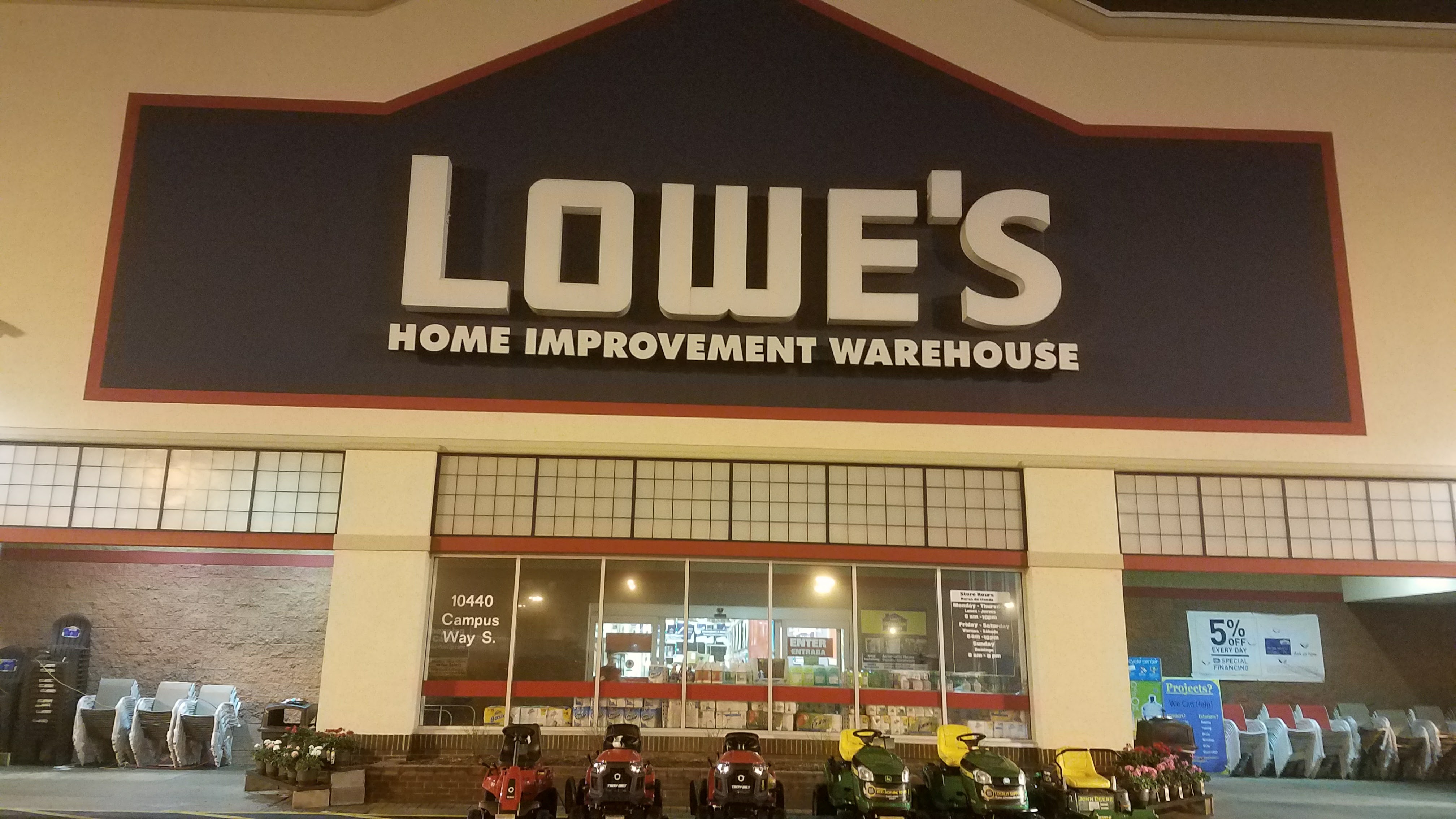Lowe's Monument Sign
