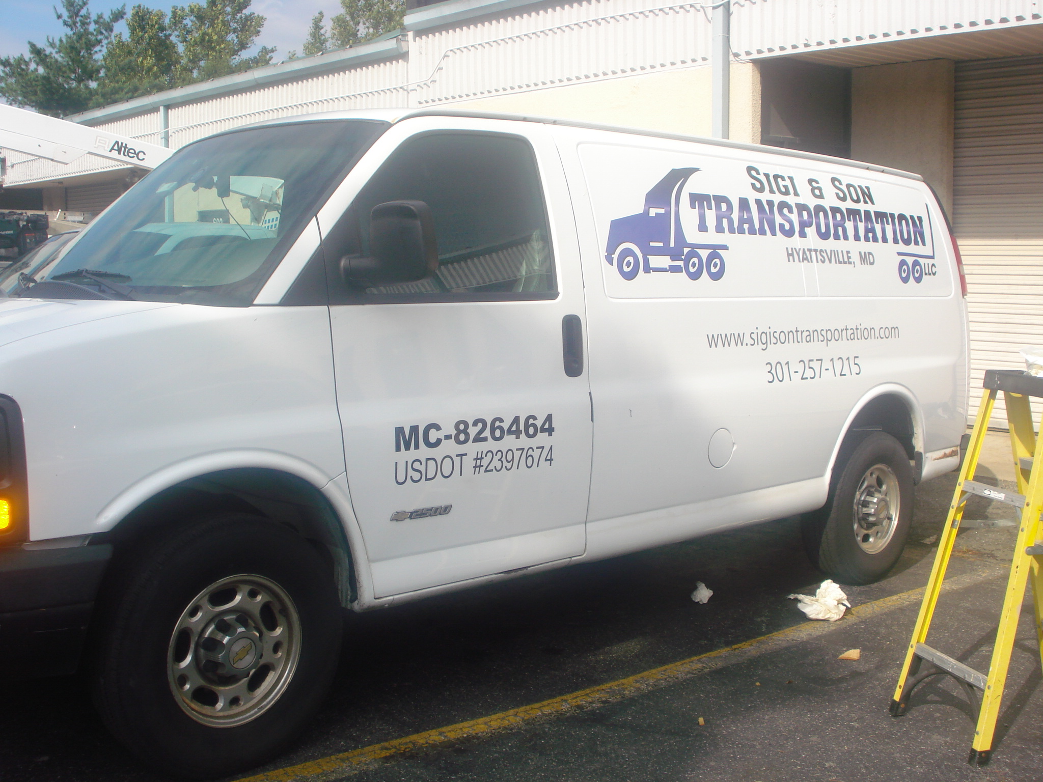Sigi & Son Transportation Fleet Branding