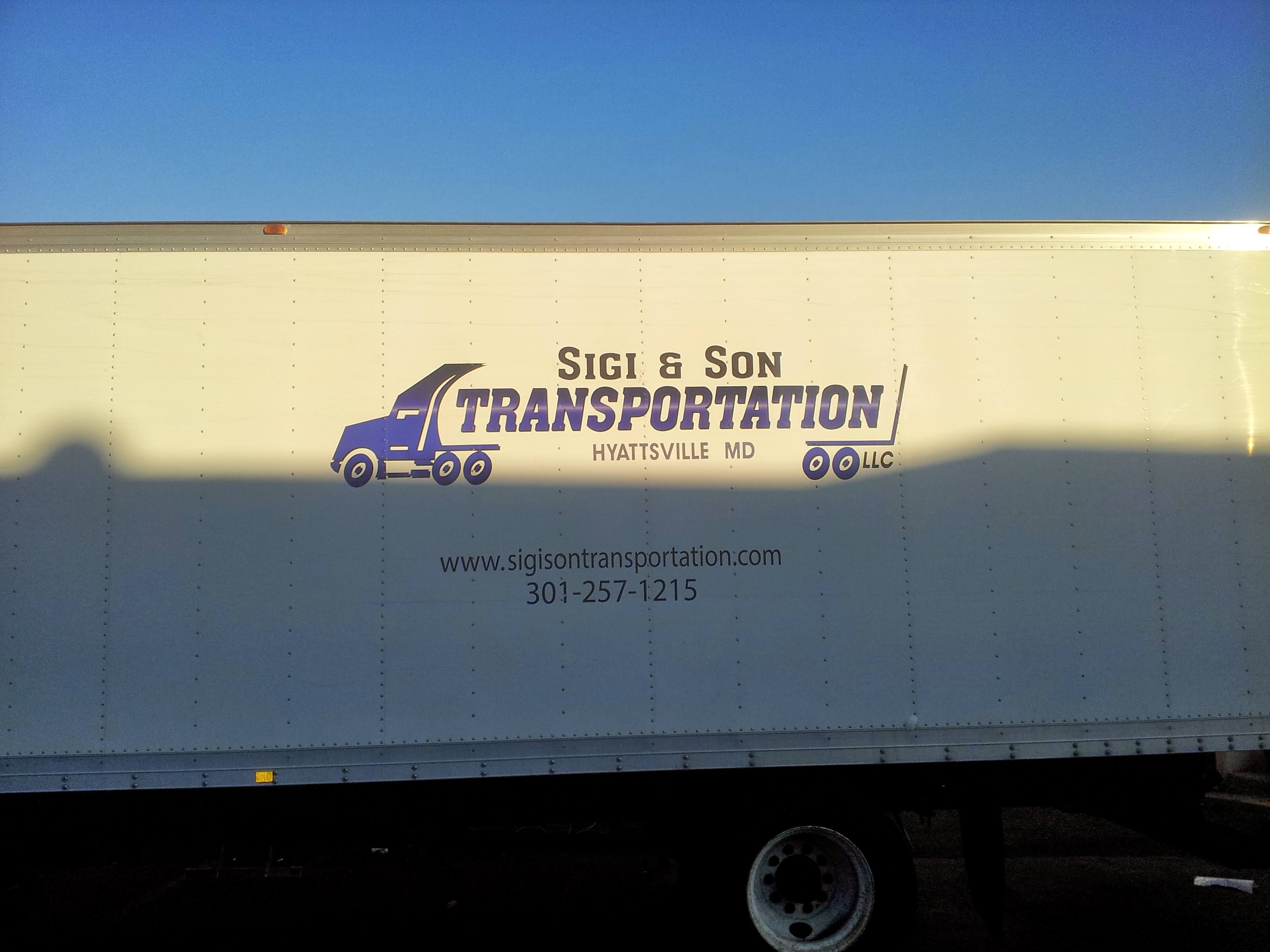Sigi & Son Transportation Fleet Graphics