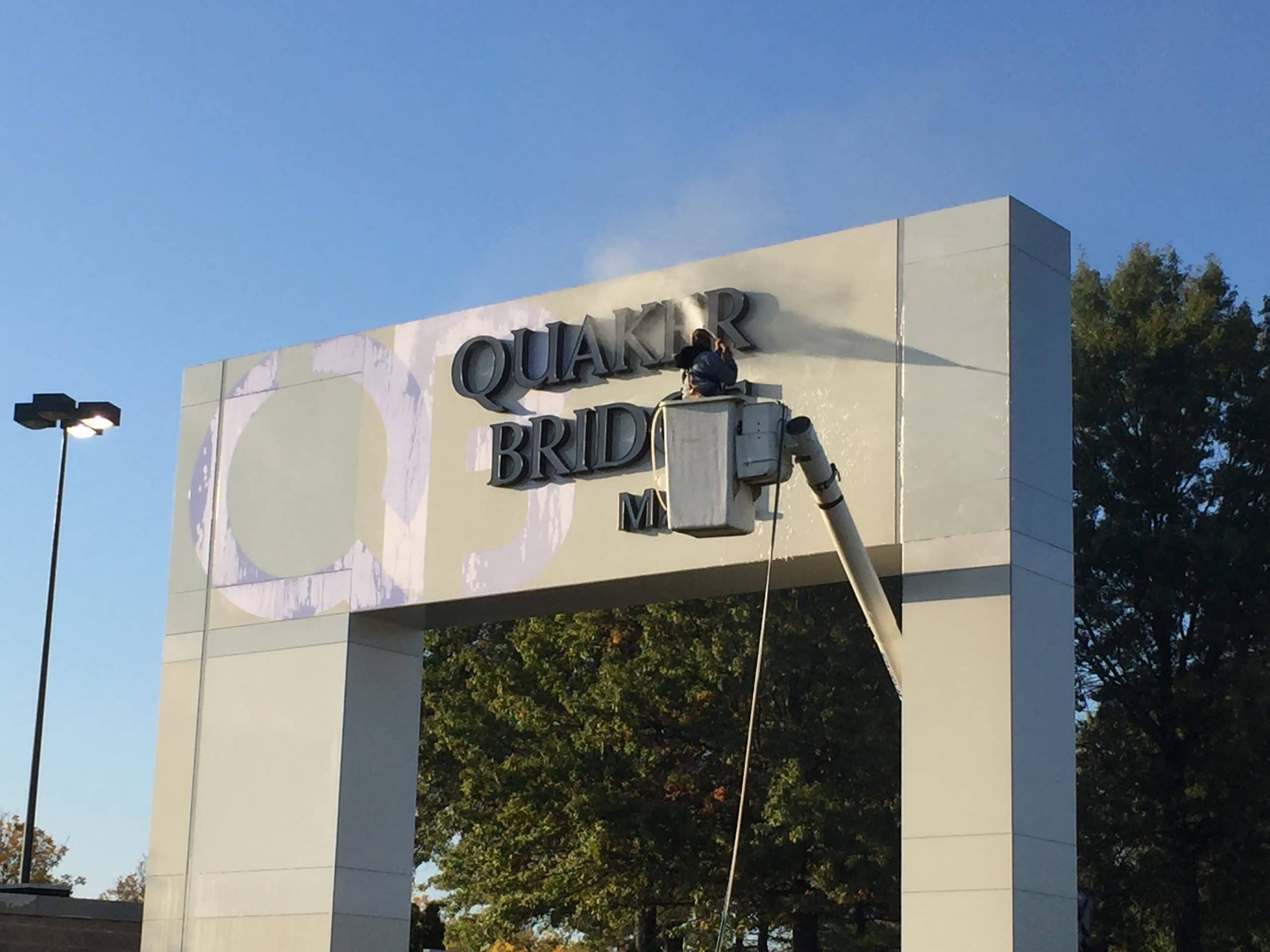 Commercial Signage Cleaning